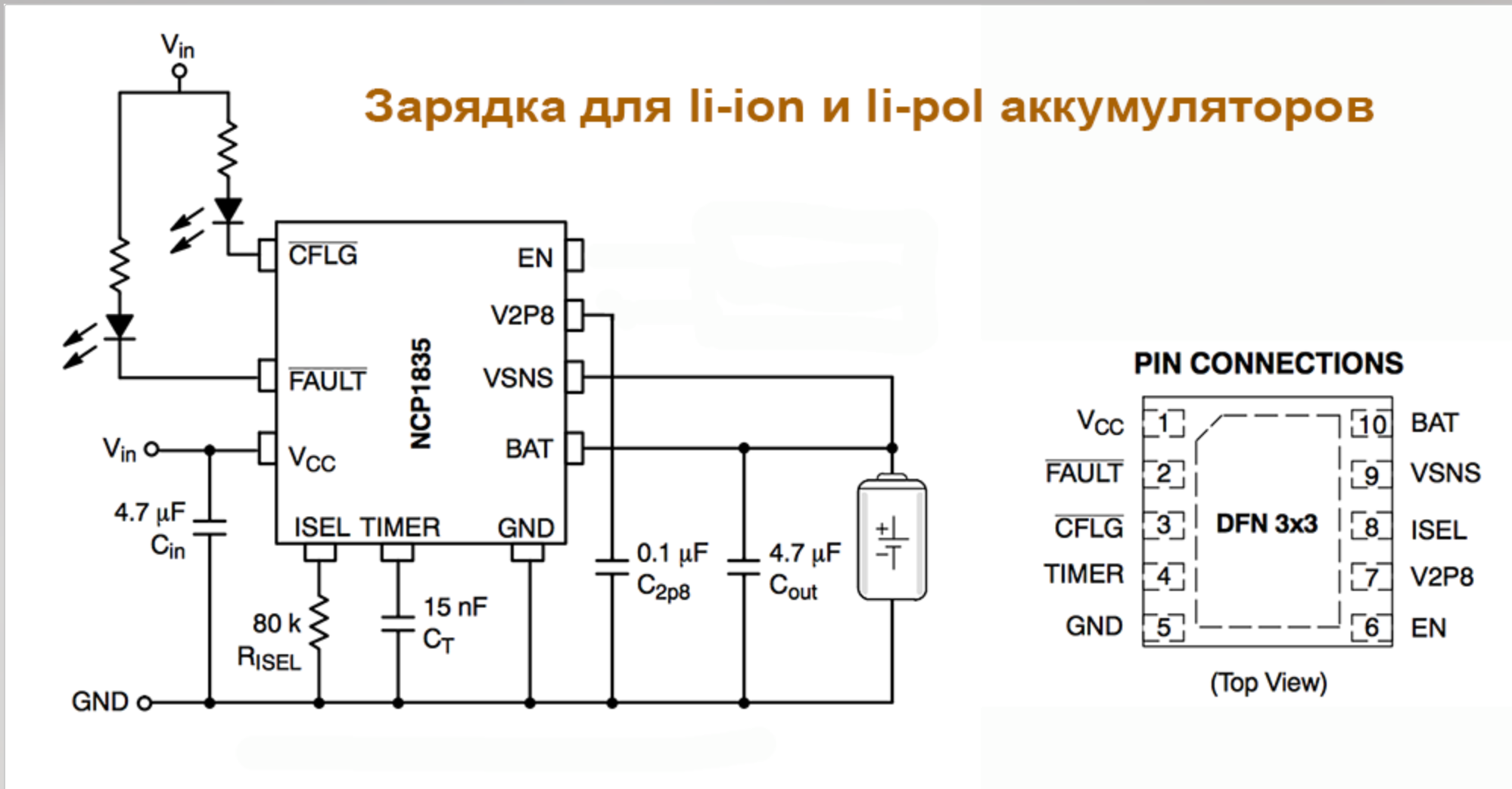 9. Зарядки для Li-ION аккумуляторов формата 20700/21700.
